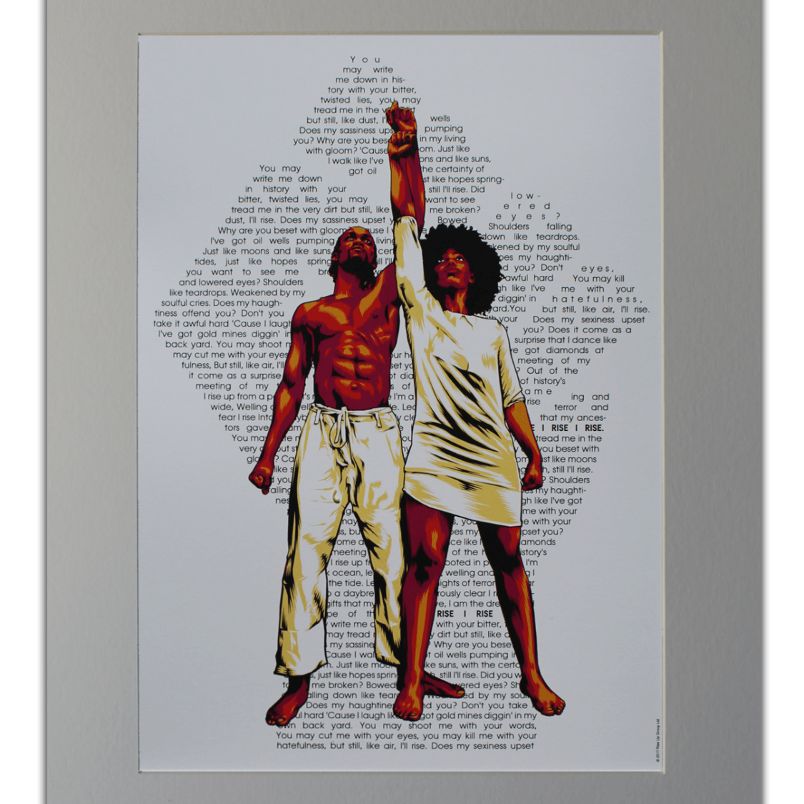 Ohio Rise Poster Limited Edition ‘I Rise’ Poster – Sankofa Day